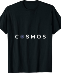 Cosmos T-Shirt ATOM Cryptocurrency Logo Image