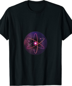 Cosmos T-Shirt ATOM Logo Image Cryptocurrency