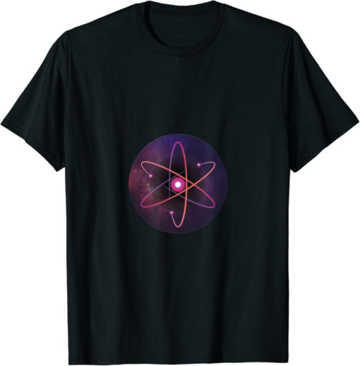 Cosmos T-Shirt ATOM Logo Image Cryptocurrency