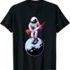 Cosmos T-Shirt Astronaut To The Moon ATOM Crypto