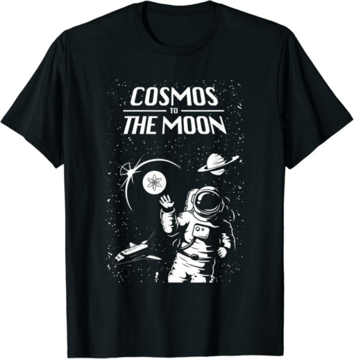 Cosmos T-Shirt Crypto Currency Talk Fun Gear And Gifts