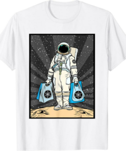 Cosmos T-Shirt Cryptocurrency Talk To The Moon ATOM Space