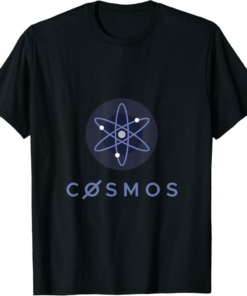 Cosmos T-Shirt Logo ATOM Image Cryptocurrency