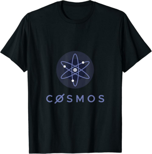 Cosmos T-Shirt Logo ATOM Image Cryptocurrency