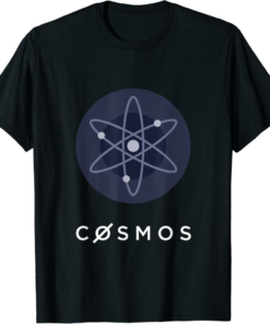 Cosmos T-Shirt Logo Icon Cryptocurrency Apparel Crypto ATOM