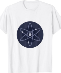 Cosmos T-Shirt Logo The Crypto To Rule Is ATOM Crypto Logo