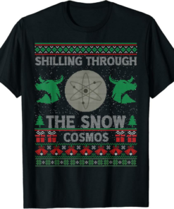 Cosmos T-Shirt Shilling Through The Snow ATOM Coin Crypto