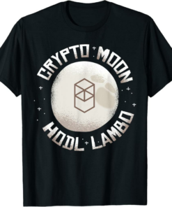 Fantom T-Shirt Crypt To Moon HODL Funny