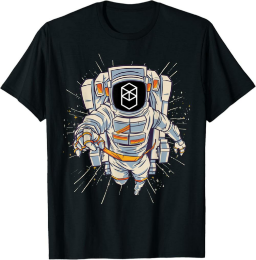 Fantom T-Shirt Crypto Astronaut to Moon