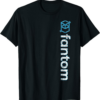 Fantom T-Shirt Distressed FTM Crypto Vertical Logo