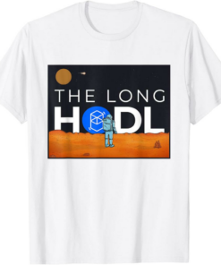 Fantom T-Shirt The Long Hodl To The Moon Crypto Gift
