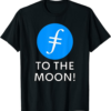 Filecoin T-Shirt Coin To The Moon FIL Crypto