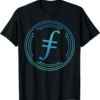 Filecoin T-Shirt Crypto Digital Money