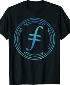 Filecoin T-Shirt Crypto Digital Money