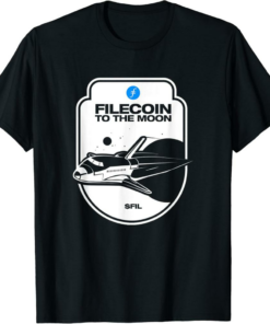 Filecoin T-Shirt FIL Blockchain Merchandise Cryptocurrency