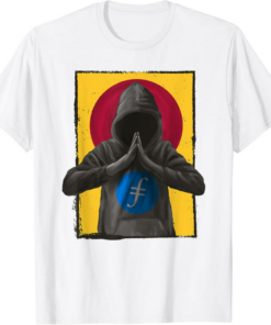 Filecoin T-Shirt FIL Crypto Hacker Shadow Man Web