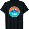 Filecoin T-Shirt FIL Crypto Mountain Vintage Retro