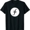 Filecoin T-Shirt FIL Crypto Trader Gift White Blockchain
