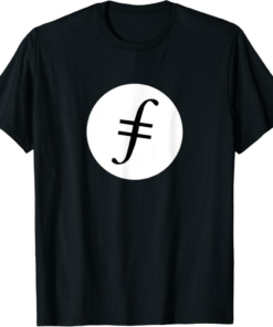 Filecoin T-Shirt FIL Crypto Trader Gift White Blockchain