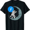 Filecoin T-Shirt FIL Moon Miner Crypto Space Man
