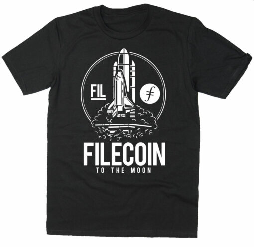 Filecoin T-Shirt Fil To The Moon