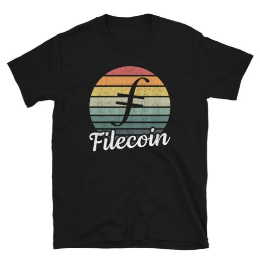 Filecoin T-Shirt Vintage Cryptocurrency