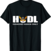 Floki T-Shirt Funny Inu Cryptocurrency Hodl To The Moon