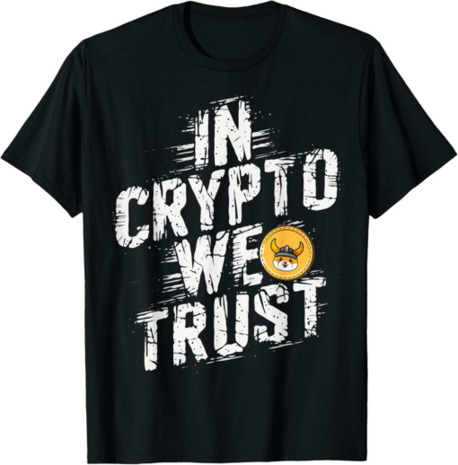 Floki T-Shirt In Crypto Inu We Trust Funny Meme Crypto