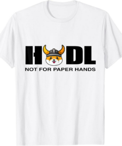Floki T-Shirt Inu Crypto Cryptocurrency Funny To The Moon