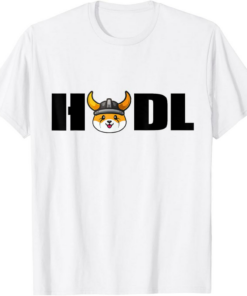 Floki T-Shirt Inu Crypto Cryptocurrency To The Moon