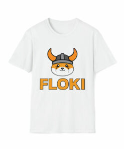 Floki T-Shirt Inu Logo Memecoin Crypto