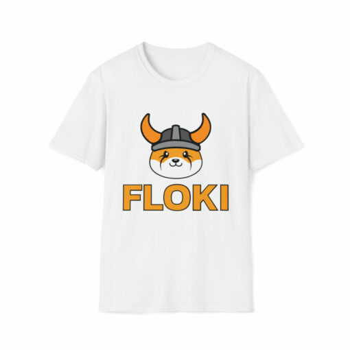 Floki T-Shirt Inu Logo Memecoin Crypto