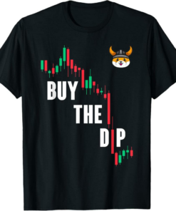 Floki T-Shirt Inu Token Buy The Dip Crypto Hodler Meme