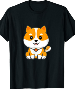 Floki T-Shirt Shiba Logo The Crypto To Rule Is Crypto Logo