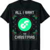 Flow T-Shirt All I Want For Xmas is Crypto Ugly Sweater