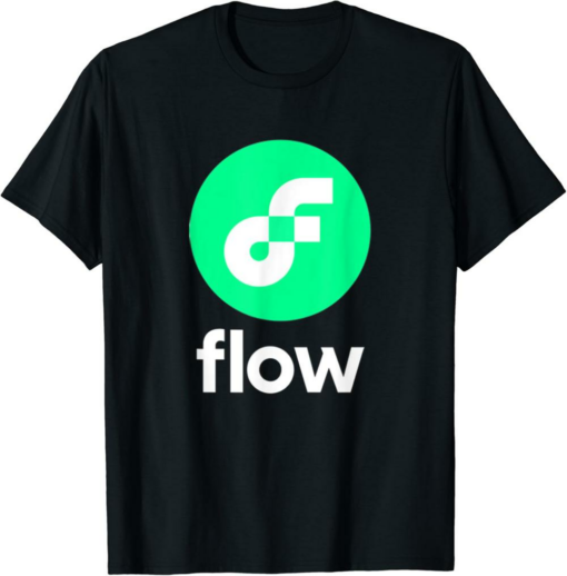 Flow T-Shirt Coin Cryptocurrency Crypto