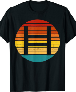 Hedera T-Shirt Crypto Vintage Retro Sunset Design 60s 70s