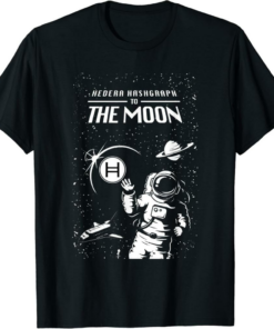 Hedera T-Shirt Cryptocurrency Talk Fun Gear and Gifts