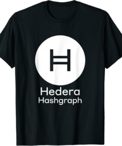 Hedera T-Shirt Hashgraph Coin Cryptocurrency HBAR Crypto