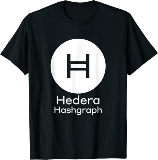 Hedera T-Shirt Hashgraph Coin Cryptocurrency HBAR Crypto