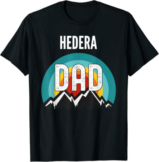 Hedera T-Shirt Hashgraph Dad Crypto Gift For Fathers Day