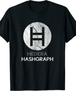 Hedera T-Shirt Hashgraph HBAR Cryptocurrency Miner Trader