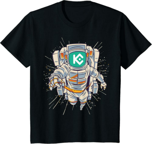 KuCoin T-Shirt Crypto Astronaut to Moon