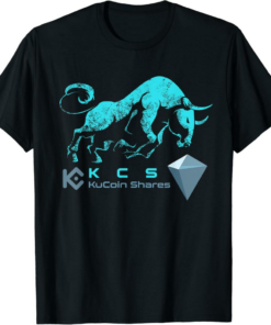 KuCoin T-Shirt Shares Crypto BULLRUN HODL KCS Coin