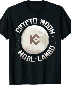 KuCoin T-Shirt Token Crypt To Moon HODL Funny