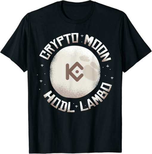 KuCoin T-Shirt Token Crypt To Moon HODL Funny