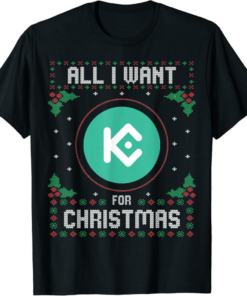 KuCoin T-Shirt Token Ugly Christmas Sweater All I Want