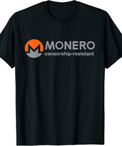 Monero T-Shirt Censorship-Resistant