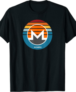 Monero T-Shirt Crypto Modern Cool XMR Cryptocurrency