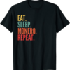 Monero T-Shirt Eat Sleep Repeat